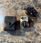 Vintage Sekonic Micro Clip-on Light Meter L-136 Exposure Original Case. Fixed Price $90.00.