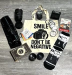 Camera Accessories Mixed Lot Of Lens/filters/tote Bag /FLASH/128GB Sandisk More. Fixed Price $198.00.