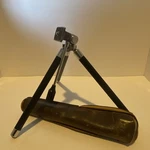 Minori Metal Camera Tripod Pan/tilt Head Adjustable Legs Rubber Foot With Case. Fixed Price $9.99.