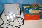 Vintage Film Camera/photography Minicam Speedlight Flash 100 W/box J168. Fixed Price $24.99.