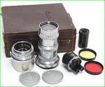 Vintage Contax Lens Outfit Sonnar Biogon For Ii Original Case. Fixed Price $1152.95.