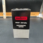Vintage Mallory Photographic Flash Battery No. PF497 510 Volts Untested. Fixed Price $16.99.
