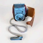 Vtg Walz Coronet B Exposure Light Meter / Leather Case Metal Tether & Clip. Fixed Price $6.41.