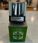Vintage Amc Model C-4RE-LOADABLE Camera Flash Cube Original Box. Fixed Price $13.00.