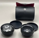 Vintage Vivitar Wideangle Telephoto Set Mamiya 528TL Camera Lenses. Fixed Price $28.00.
