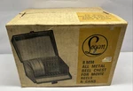 Lot Of 2 Vtg Logan 183PL All Metal Chest For Movie Reels & Cans **read. Fixed Price $18.00.