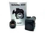 Rolleiflex 3001 With Hft Planar 50MM 1:1.8 Boxed Magazine +battery+. Fixed Price $1537.00.