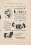 Vintage Camera Ad -folding Pocket Kodaks Original Munsey Magazine. Fixed Price $7.55.