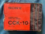 Sony CCK-10 Camera Cable- Awm E35664 235664 Style 2069 VW-1BC Rare. Fixed Price $8.95.