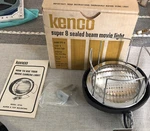 Vintage Kenco 875-N Super Sealed Beam Movie Light. Fixed Price $7.90.