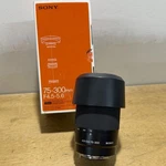 Sony 75-300MM F/4.5-5.6 Alpha A-mount Telephoto Zoom Lens W/ Box Tested No Caps. Fixed Price $89.97.