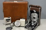 Rare Untested Polaroid Speedliner Land Camera 95B Leather Case Accessories. Fixed Price $174.95.