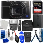 Sony Cyber-shot DSC-RX100 Vii Digital Camera Bundle With 64GB + Tripod Cases. Fixed Price $1369.77.
