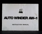 Nikon Nikkormat El-w Auto Winder AW-1 Original Vintage Instruction Manual.. Fixed Price $8.50.