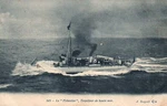 Postcard French Navy C1900S Destroyer Le Flibustier Torpedo Boat. Fixed Price $19.99.