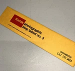 Kodak Photographic Step Tablet #3 Uncalibrsted. Fixed Price $12.95.