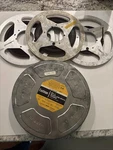 Eastman Kodak Film Canister 11.5 Inch With 3 Reels Vintage. Fixed Price $39.99.