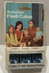Vintage Westinghouse Cubes 3 CUBE/12 Color Balanced Flashes - New Nos. Fixed Price $6.83.
