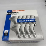Sylvania Light 9 Bulbs Full Spectrum Nos BR30 Indoor Flood. Fixed Price $29.99.