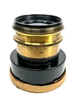 Antique Carl Zeiss Jena Brass Lens 400MM F4.5 Drp Anastigmat Tessar + Flange. Fixed Price $1899.99.