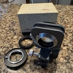 Leica 16556 Leitz M Bellows Ii Close Up Adapter Vintage +2 Rings W/box. Fixed Price $125.00.