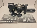 Tested Working Olympus OM-4T Slr Film Camera W/ Lenses Manuals Winder See Notes. Fixed Price $499.99.