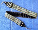 Retro Vintage 70S Wide Woven Hippie Slr Camera Neck Strap Green Yellow. Fixed Price $17.95.