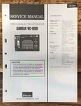 Sansui VC-G99 Char. Generator Service Manual *original*. Fixed Price $14.97.