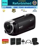 Sony Handycam HDR-CX405 Case 128GB Camcorder Bundle Refurbished Ex. Fixed Price $449.97.