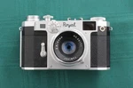 Vintage 1950'S Royal Slr Camera, Tominor 50MM Lens, With Case, Not Tested. Fixed Price $174.50.