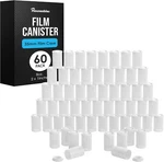 Film With Caps, Canisters, 60 Pack, 35MM White. Fixed Price $26.26.