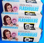 Vintage Focal Plane Sylvania Blue Dot Flash Bulbs 36 FP26 New Box. Fixed Price $19.88.