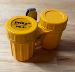 Vintage Prinz 190-47 Waterpoof Twin Film Action Carry Case Yellow Retro Style. Fixed Price $12.50.