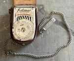 Vintage Kalimar Clip On Exposure Meter Made Japan With Brown Case. Fixed Price $19.95.