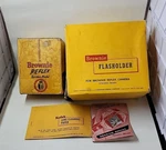 Vintage Kodak Brownie Reflex Synchro Model Camera Untested. Fixed Price $24.99.