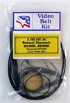 Vcr Belt Kit For National Panasonic NV-2000, NV-3000, Blaupunkt RTX-200. Fixed Price $18.82.