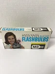 Vtg Sylvania M3 Blue Dot Camera Flashbulbs, (pack Of 12). Fixed Price $12.99.