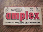 Amplex "sure-flash" Photo Flashbulbs NO.M2 (new Old Stock) 12. Fixed Price $10.00.