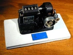 Neumade 16MM Film Measuring Machine Model HM-5-S On Painted Metal Base. Fixed Price $9.95.