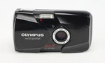 Olympus Infinity Stylus Epic All Weather 35MM Camera, Black With F/2.8 Lens. Fixed Price $175.00.
