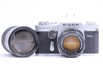 Ricoh Singlex Tls Film Camera Super Takumar 50MM F1.4 Sigma 200MM F3.5 Lenses. Fixed Price $90.00.