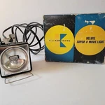 E.j. Korvette Deluxe Super 8 Movie Light - Tested & Works Very Bright. Fixed Price $29.99.