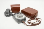 Gossen Lunasix 3 Incident Light Meter, Cases + Variable Angle Attachment, Clean!. Fixed Price $68.60.