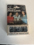 Westinghouse Cubes, Pack (3) CUBES/12 Color Balanced Flashes. Fixed Price $8.00.