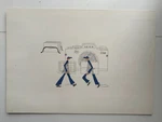 Leica Leitz Original Illustration Art Work For R4 Mot Camera 1980'S Ooak Rare. Fixed Price $55.00.