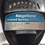 Vintage Keystone Super Movie Light E36487-4 Works. Fixed Price $14.99.