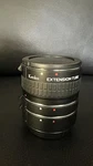Kenko Automatic Extension Tube Set Dg For Canon Ef Lens 12MM 20MM 36MM. Fixed Price $60.00.