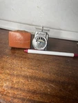 Vintage Kalimar Clip On Exposure Meter Made Japan W/ Leather Case. Fixed Price $12.50.