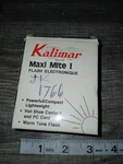 Kalimar Maxi Mite 1 Flash Electronique - Nos. Fixed Price $17.40.