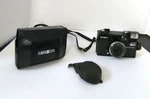 Minolta Hi-matic AF2 35MM Point & Shoot Film Camera F/2.8 38MM W/case -read. Fixed Price $89.99.
